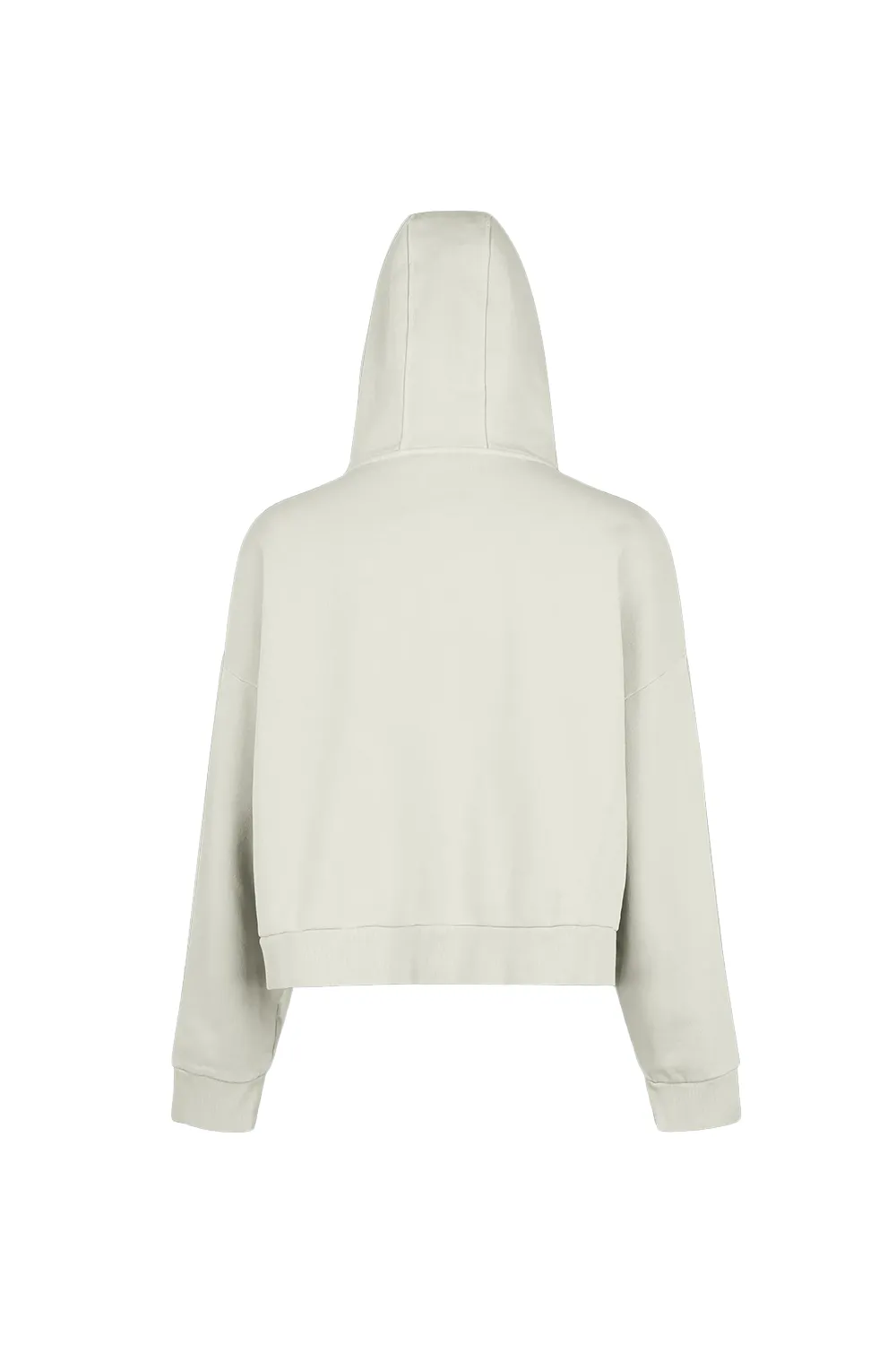 FULL ZIP HOODIE | RICE