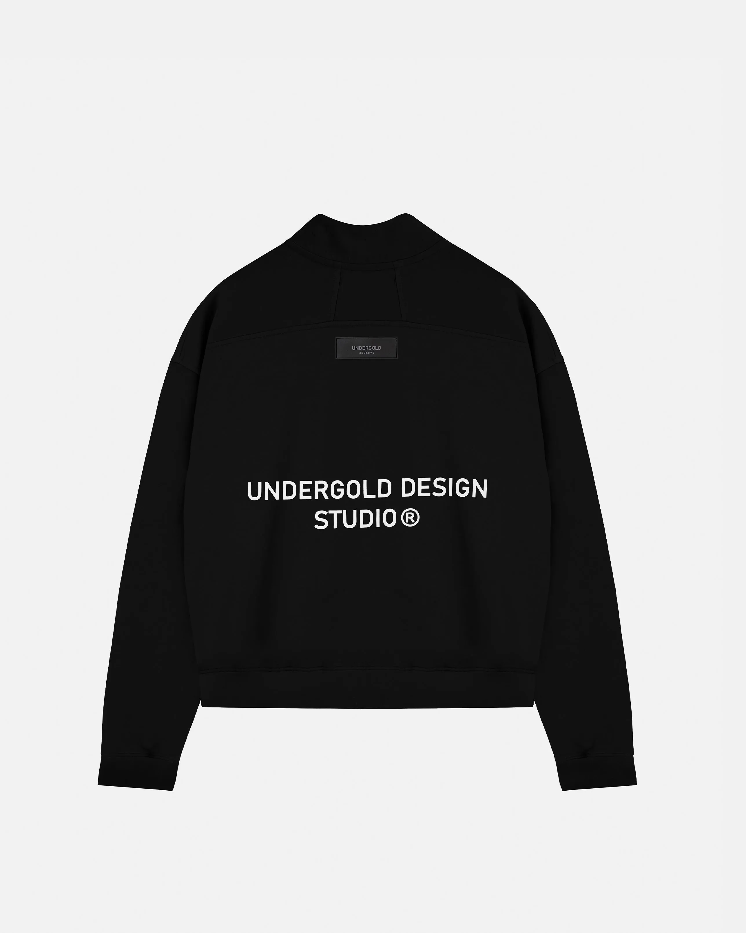 Genesis PT01 Basic Zip-up Crewneck Black