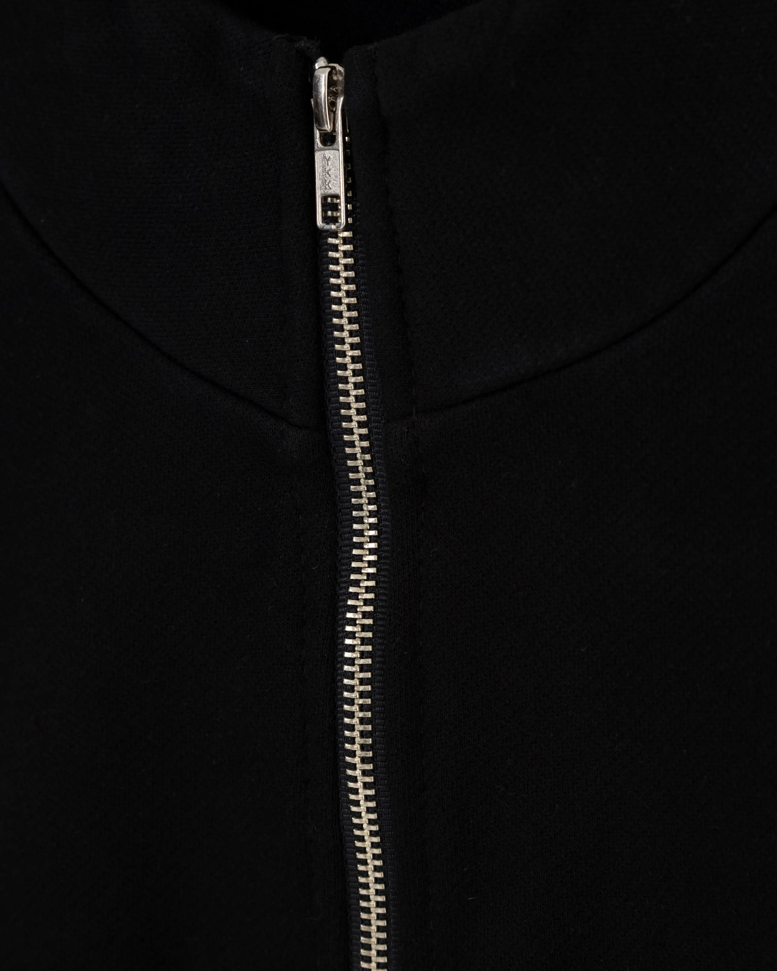 Genesis PT01 Basic Zip-up Crewneck Black