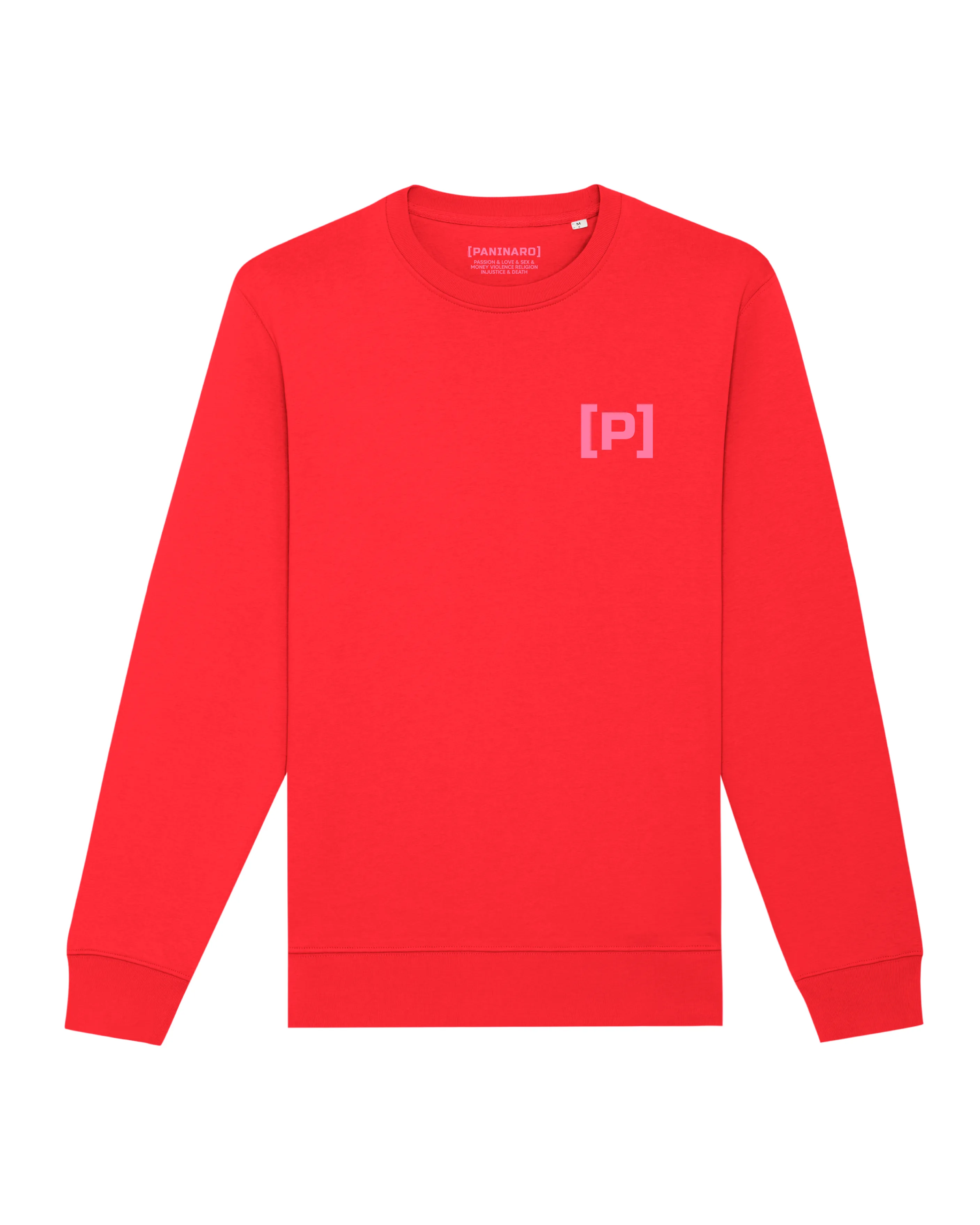 GIRLS BOYS ART PLEASURE - RED SWEATSHIRT