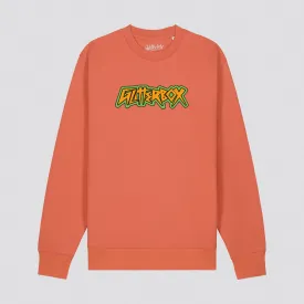 Glitterbox Orange/Green Punk Logo Sweatshirt