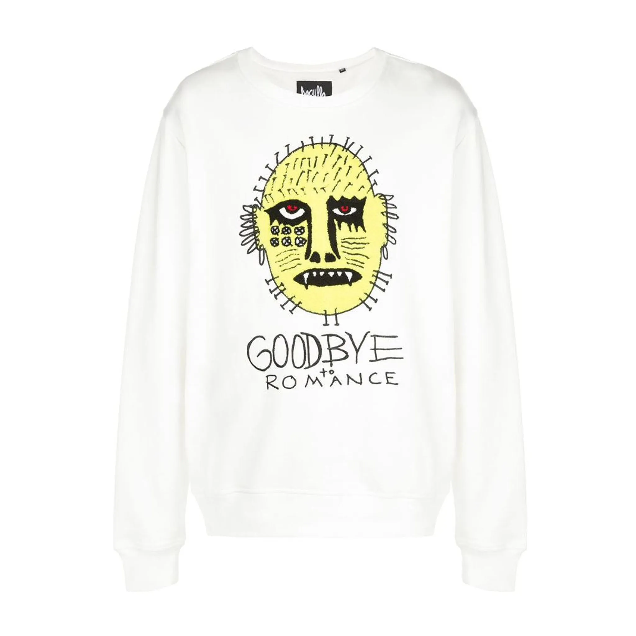 GOODBYE ROMANCE STANDARD SHOULDER CREWNECK OFF-WHITE