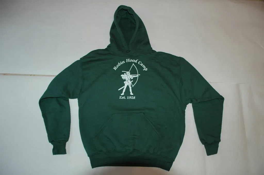 Green Hooded Sweatshirt