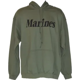 Green Marines O.D. sweatshirt