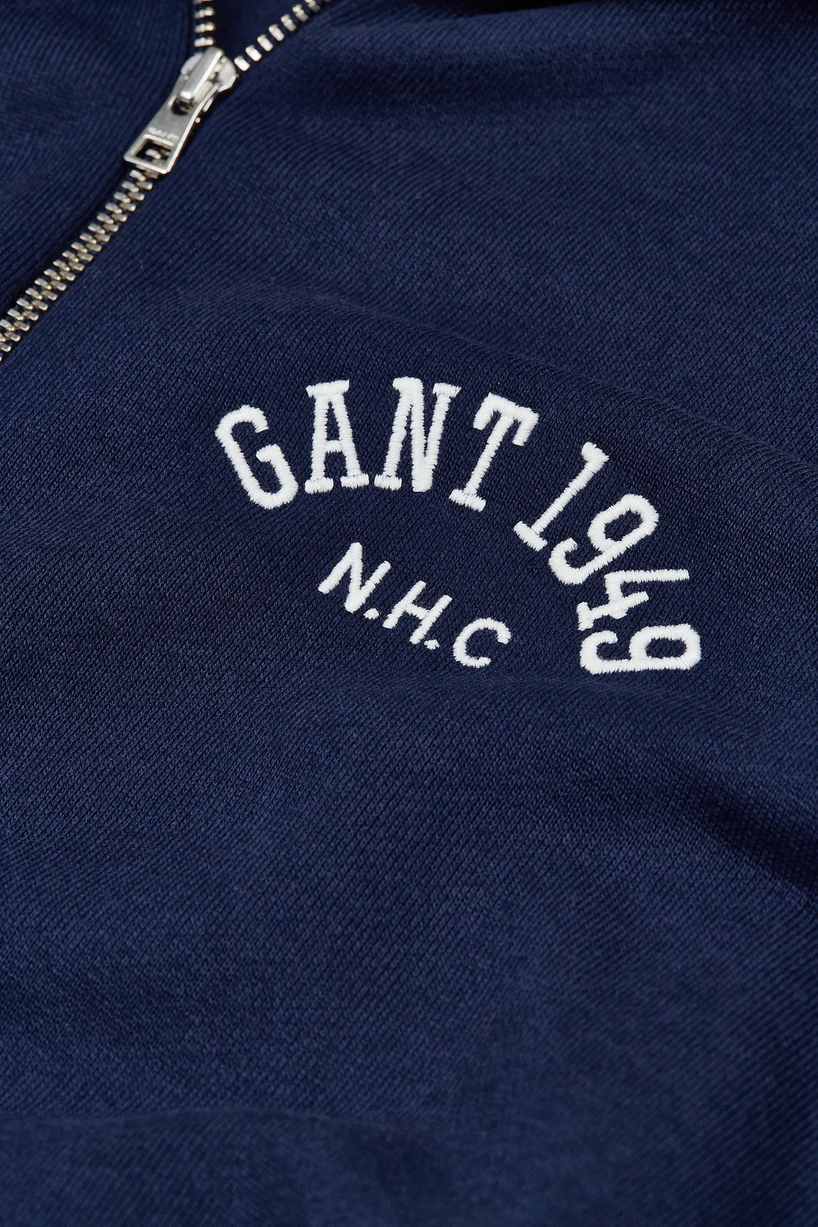 Half zip navy