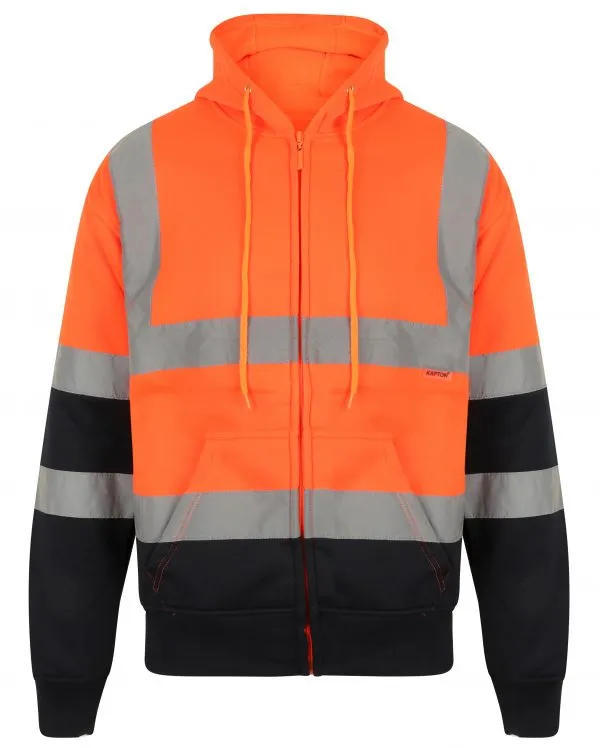 Hi Vis Two Tone Zipper EN ISO 20471