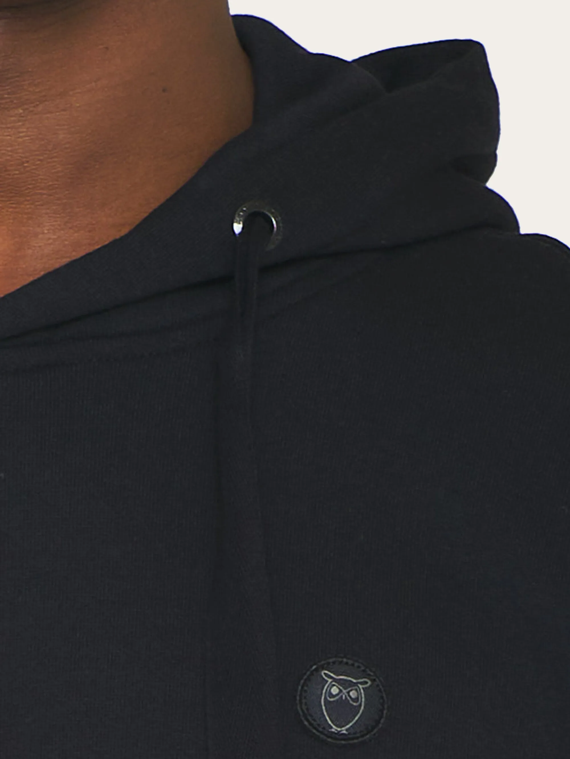 Hood basic badge sweat - Black Jet