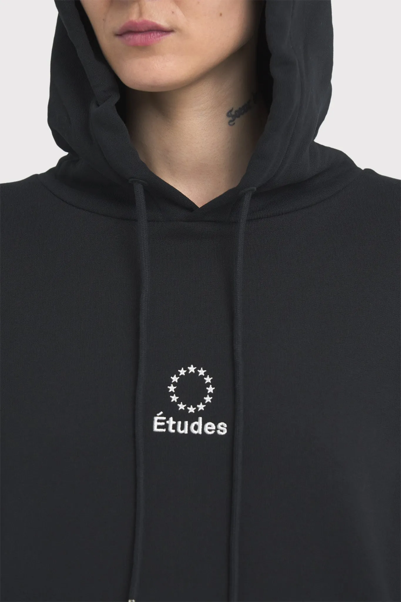 HOODIE LOGO BLACK