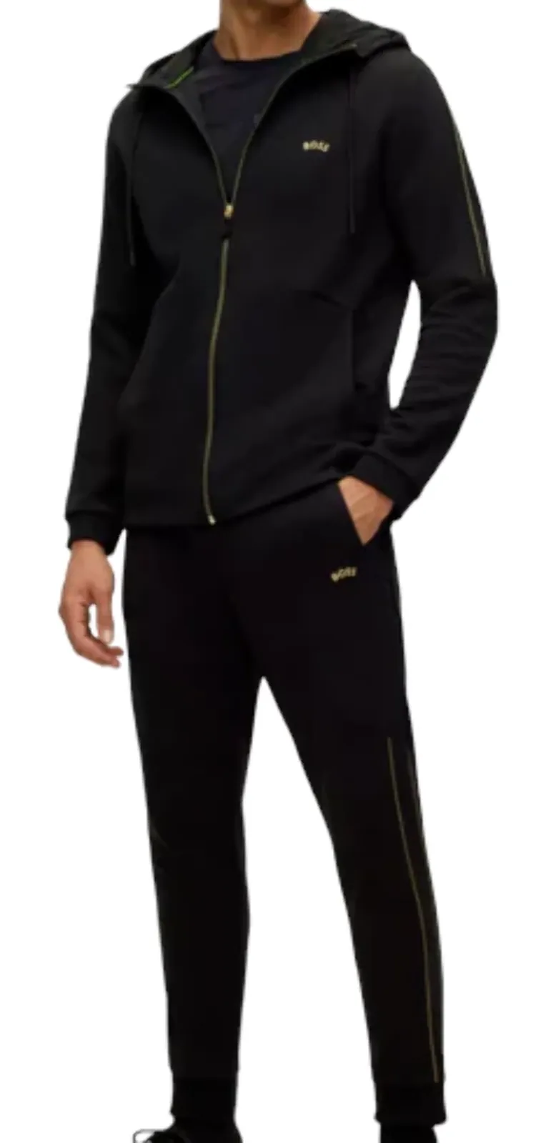 Hugo Boss 50484169-001/50484166-001 Black Tracksuit