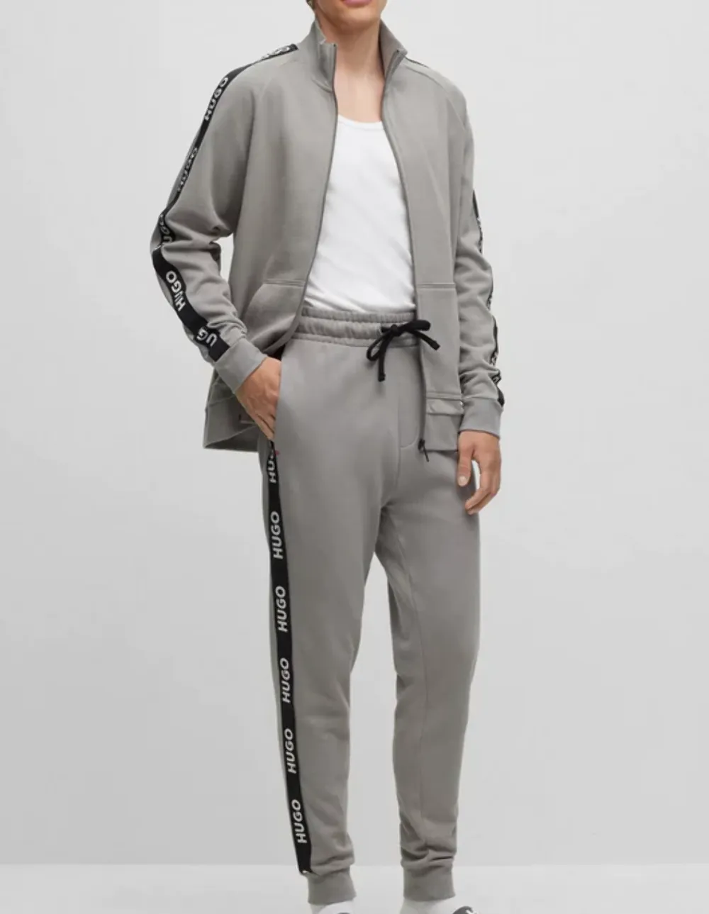 Hugo Boss 50496985-035/50496995-035 Grey Tracksuit