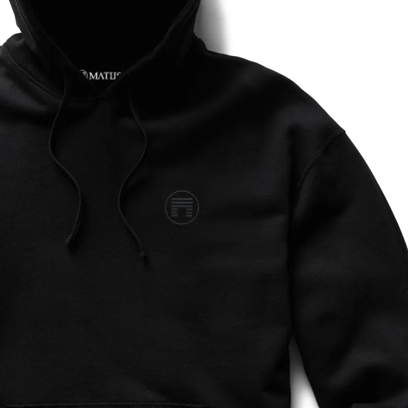 ICON HOODED SWEATSHIRT - BLACK