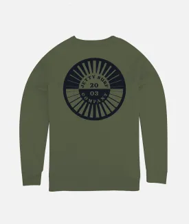 Indo Pullover Crew - Military