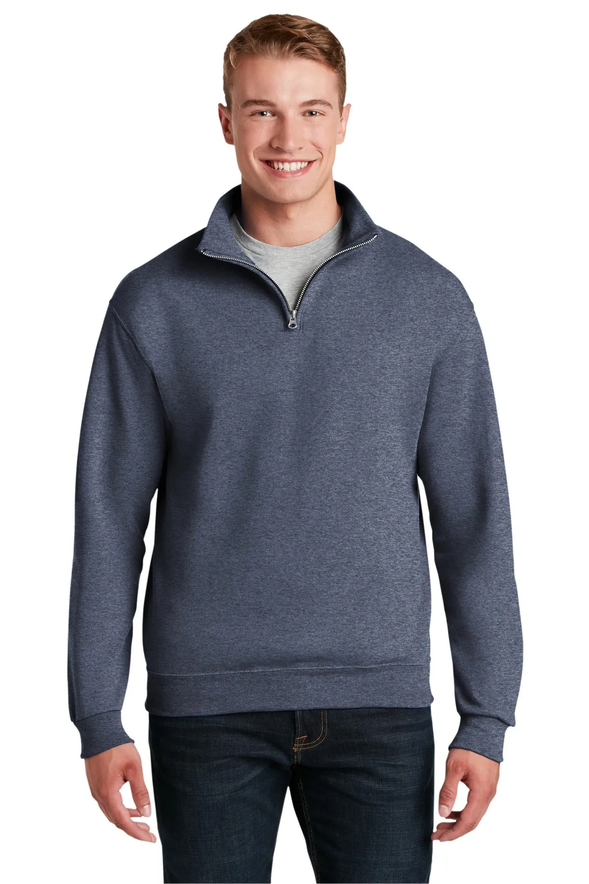 Jerzees - NuBlend 1/4-Zip Cadet Collar Sweatshirt. 995M