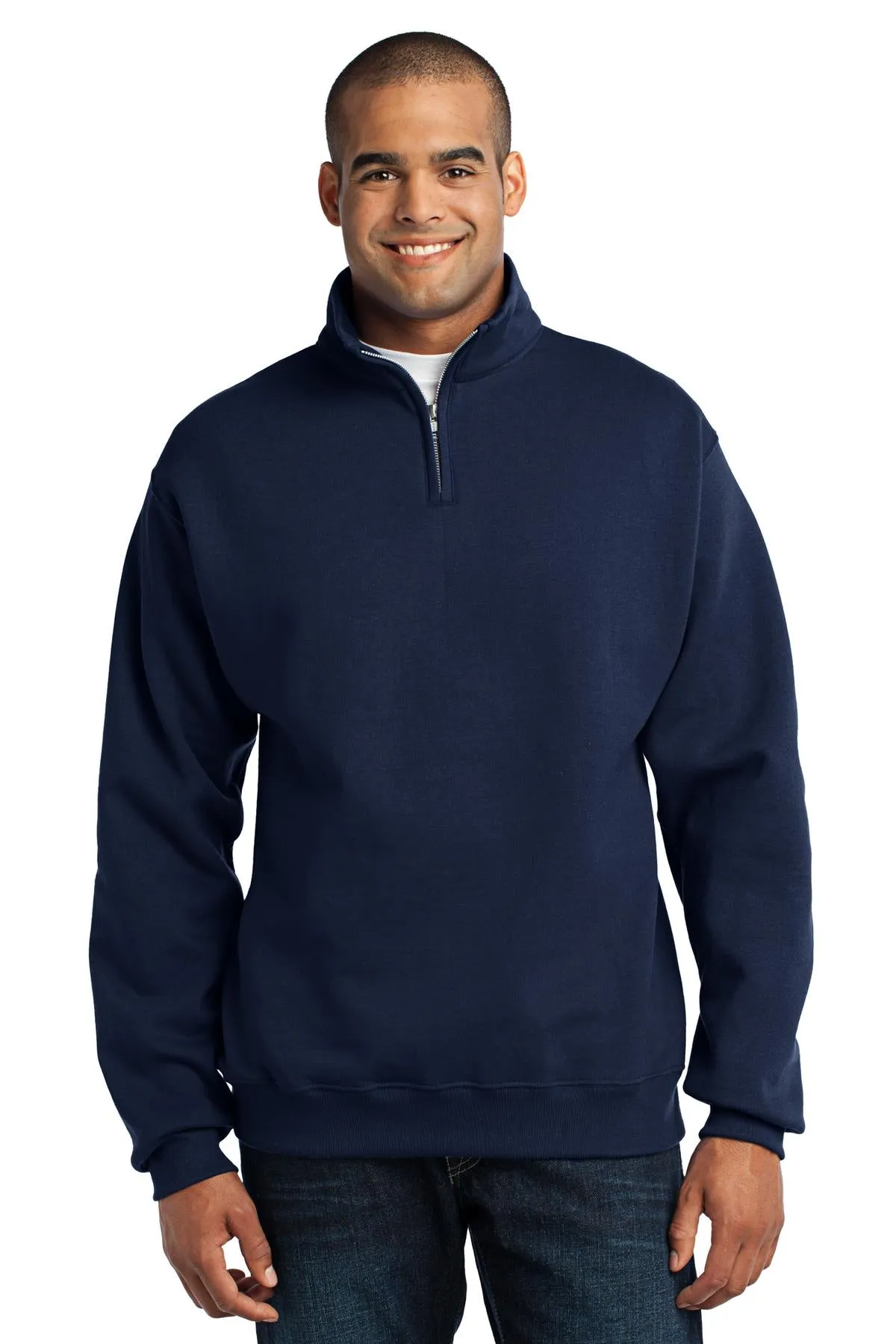 Jerzees - NuBlend 1/4-Zip Cadet Collar Sweatshirt. 995M