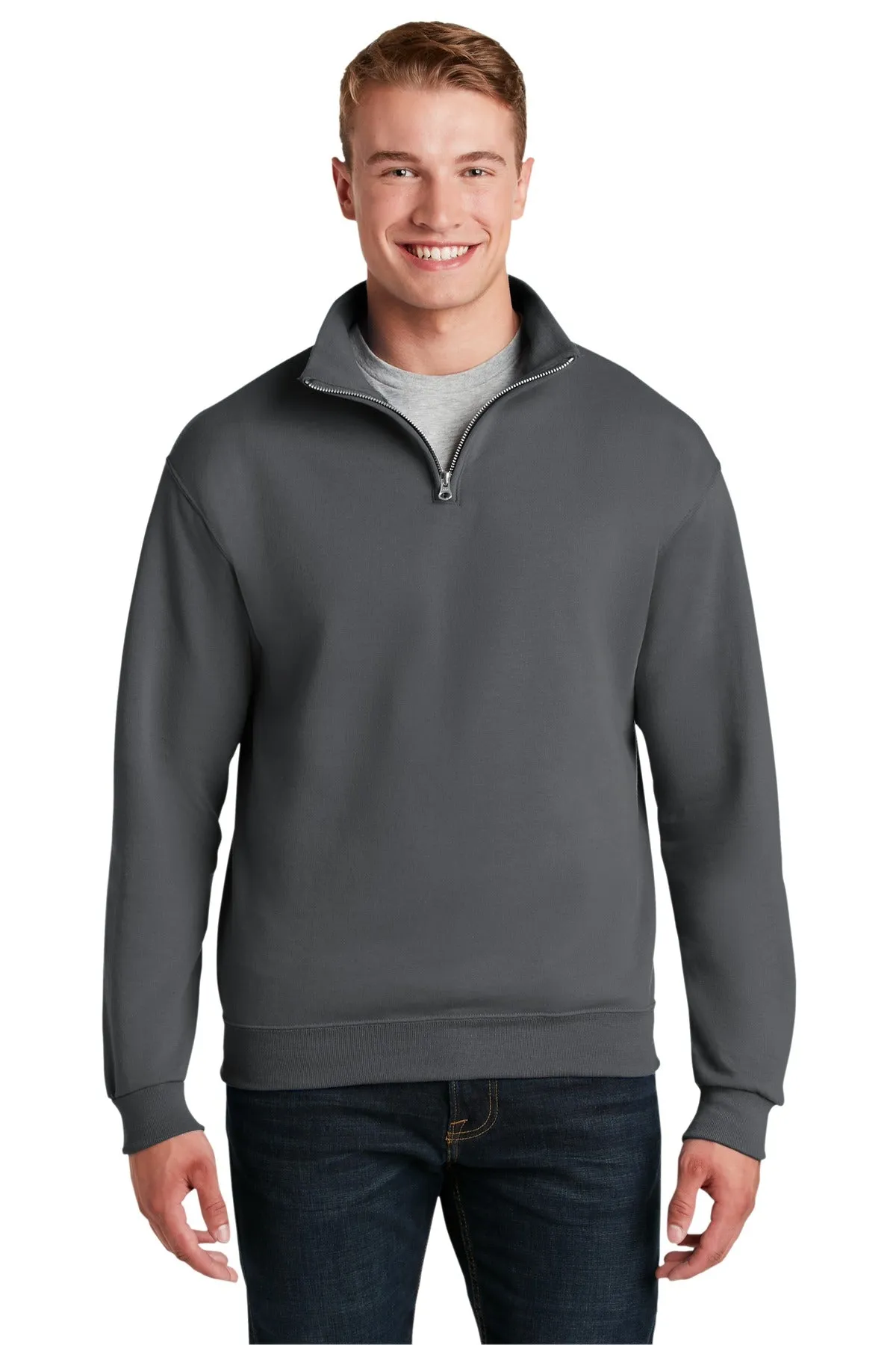 Jerzees - NuBlend 1/4-Zip Cadet Collar Sweatshirt. 995M