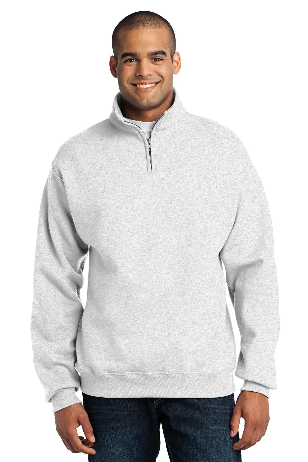 Jerzees - NuBlend 1/4-Zip Cadet Collar Sweatshirt. 995M