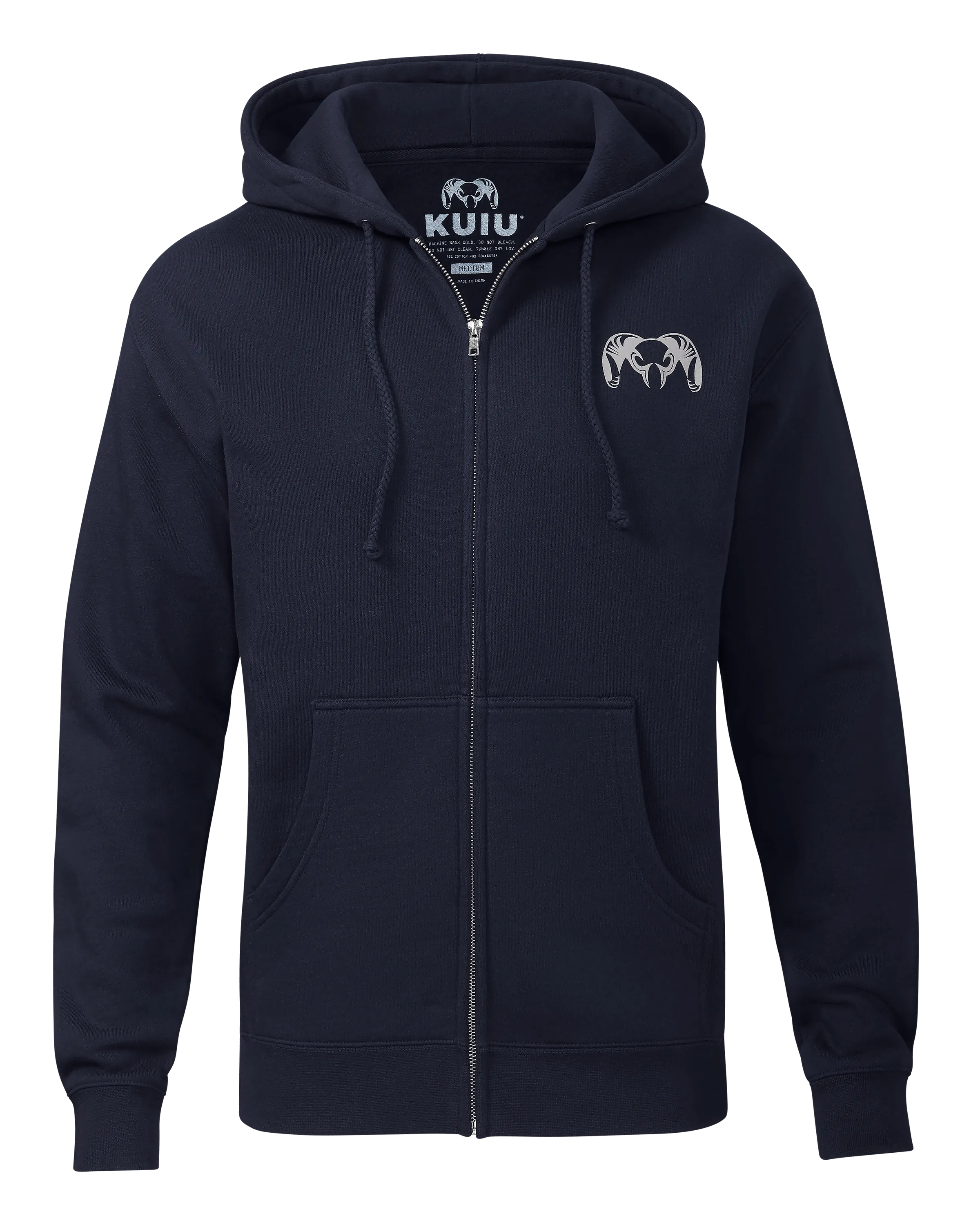 KUIU Island Full-Zip Hoodie | Navy