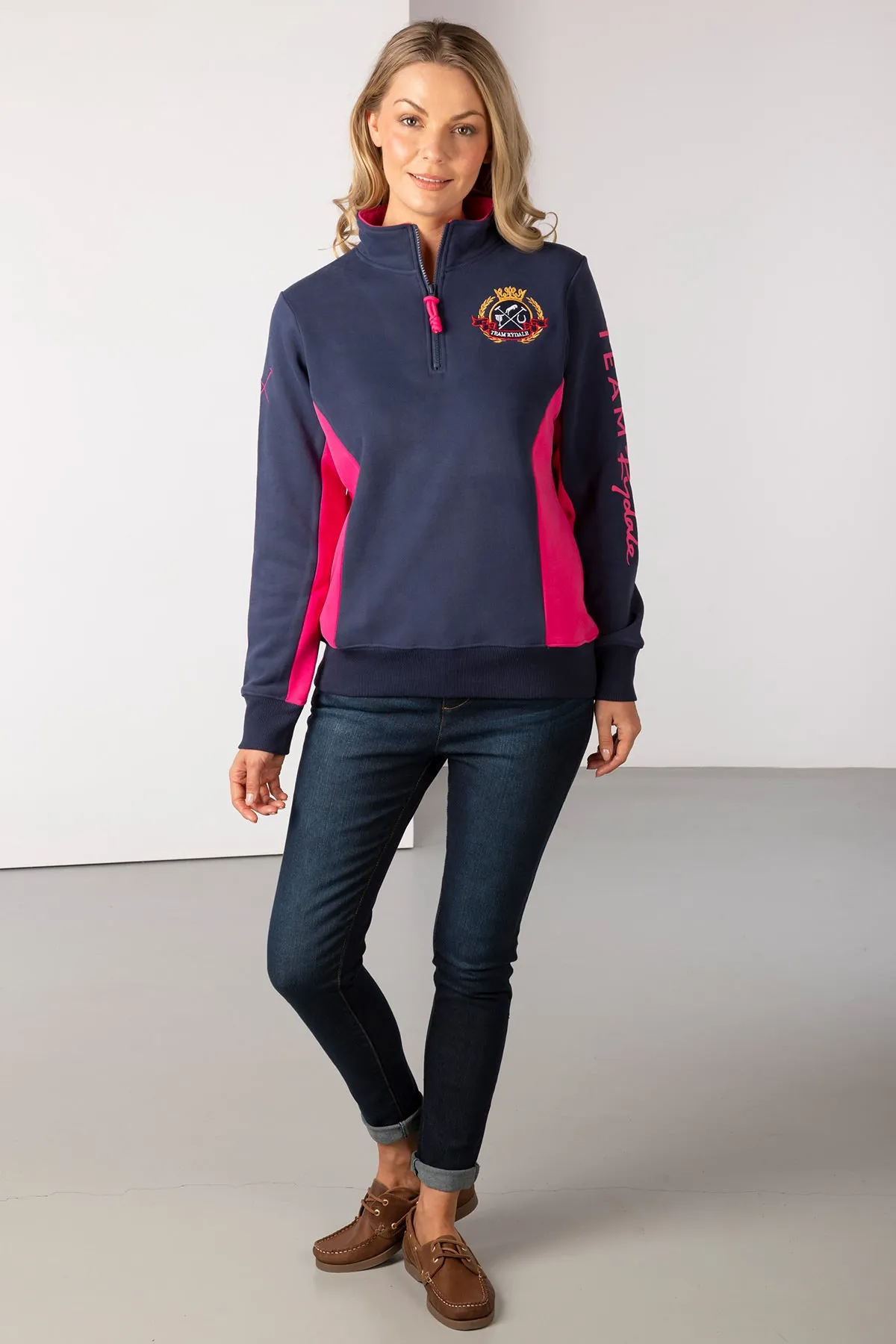 Ladies Muston Panel Sweatshirt