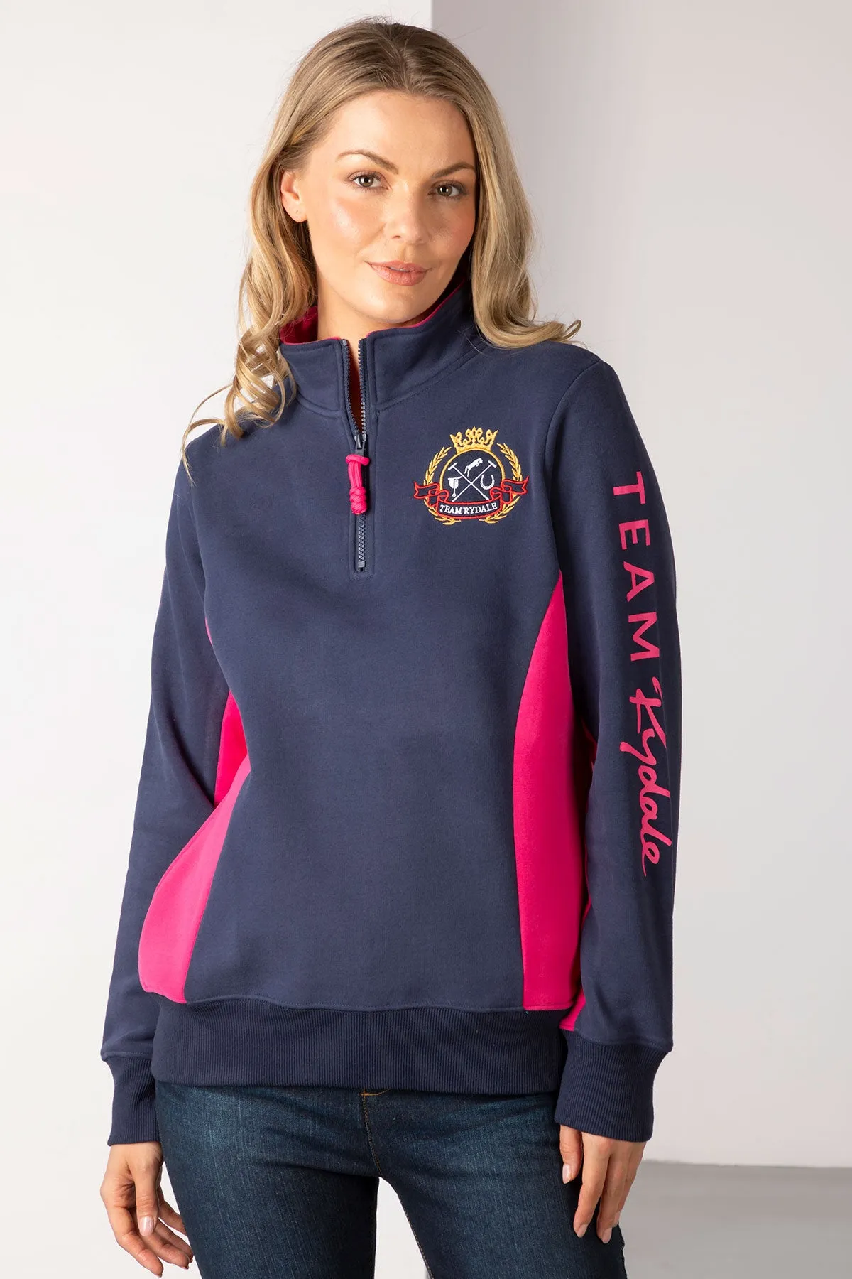 Ladies Muston Panel Sweatshirt