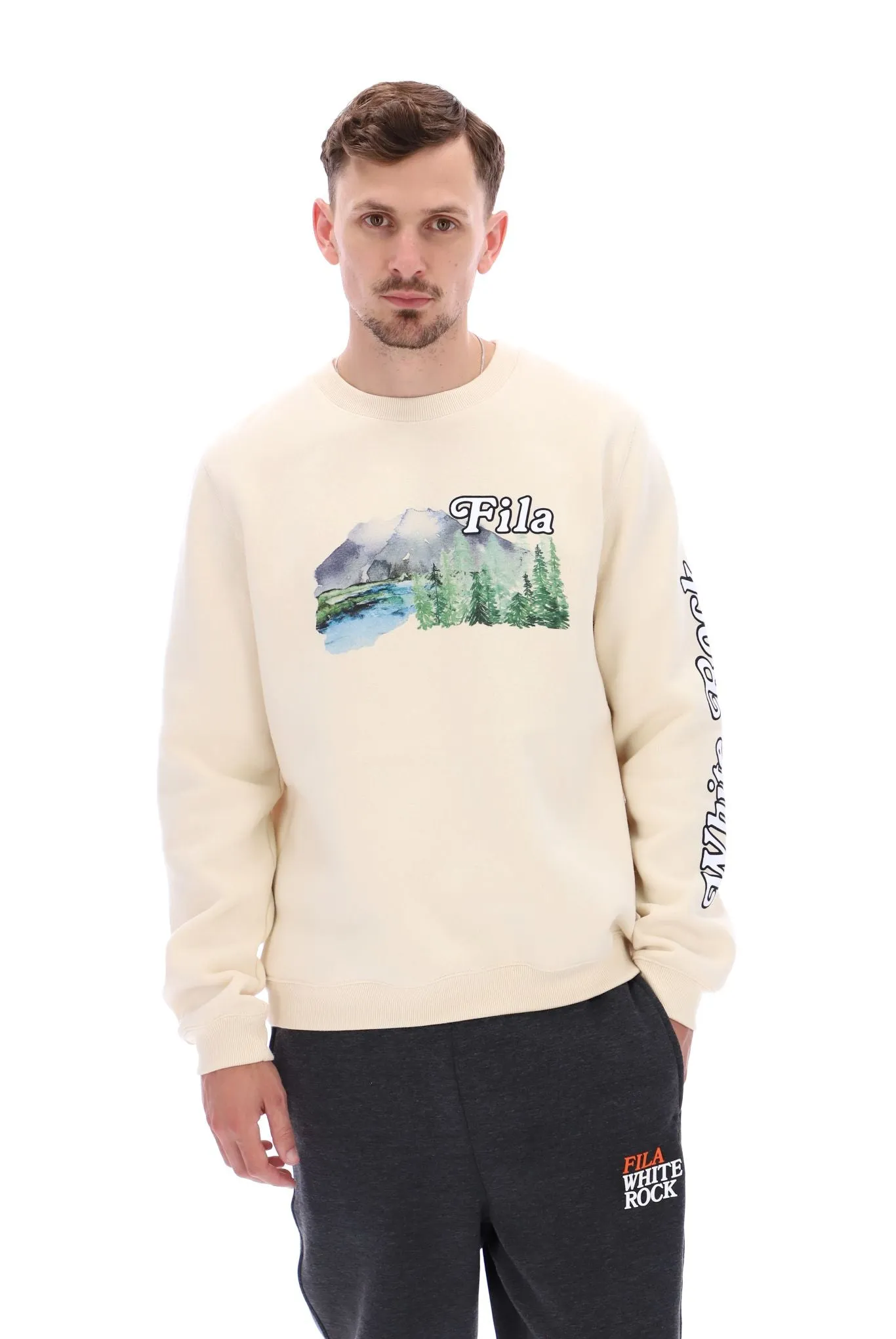 Len Graphic Crew Sweatshirt