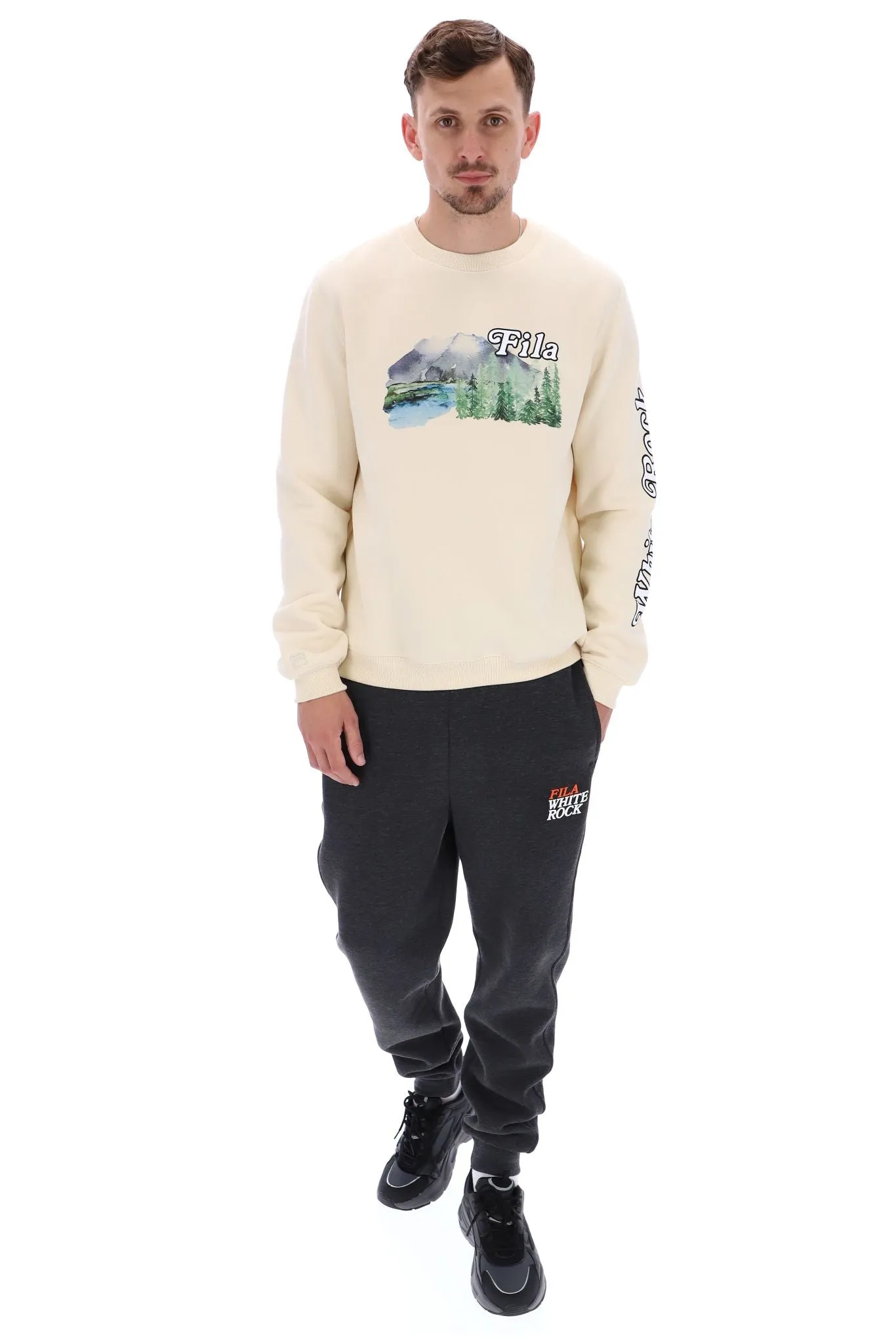 Len Graphic Crew Sweatshirt