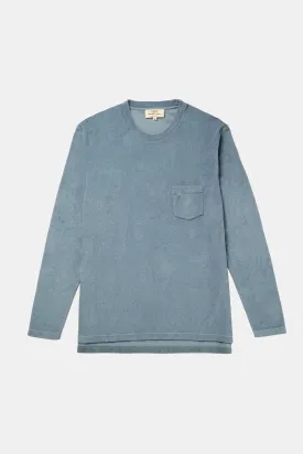 LONG SLEEVE TERRY SKY BLUE