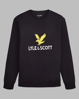 Lyle and Scott Logo Sweatshirt Black