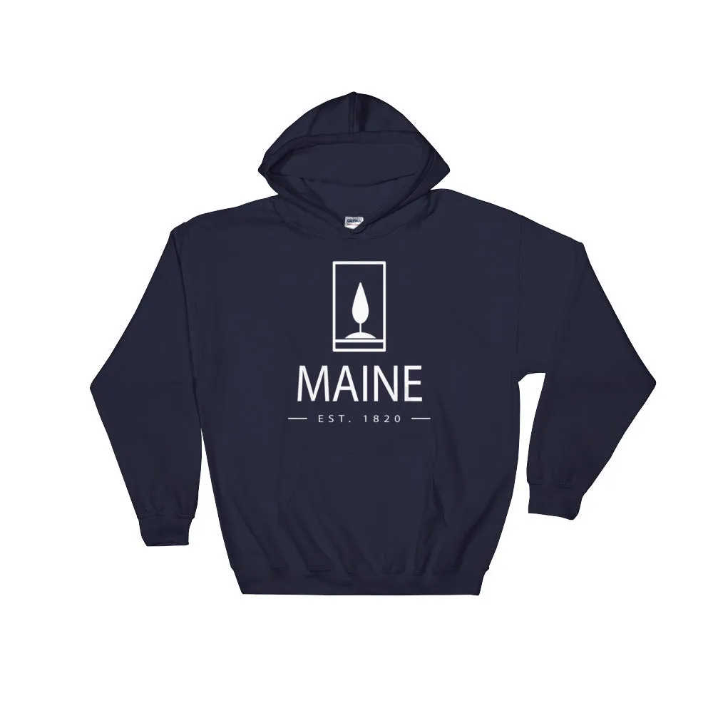 Maine - Hooded Sweatshirt - Established