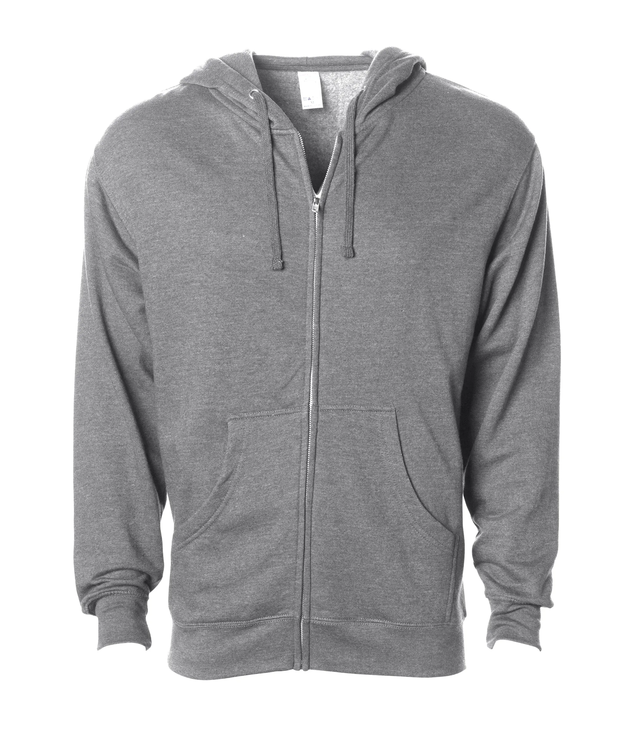 Midweight Zip Hooded Sweatshirt