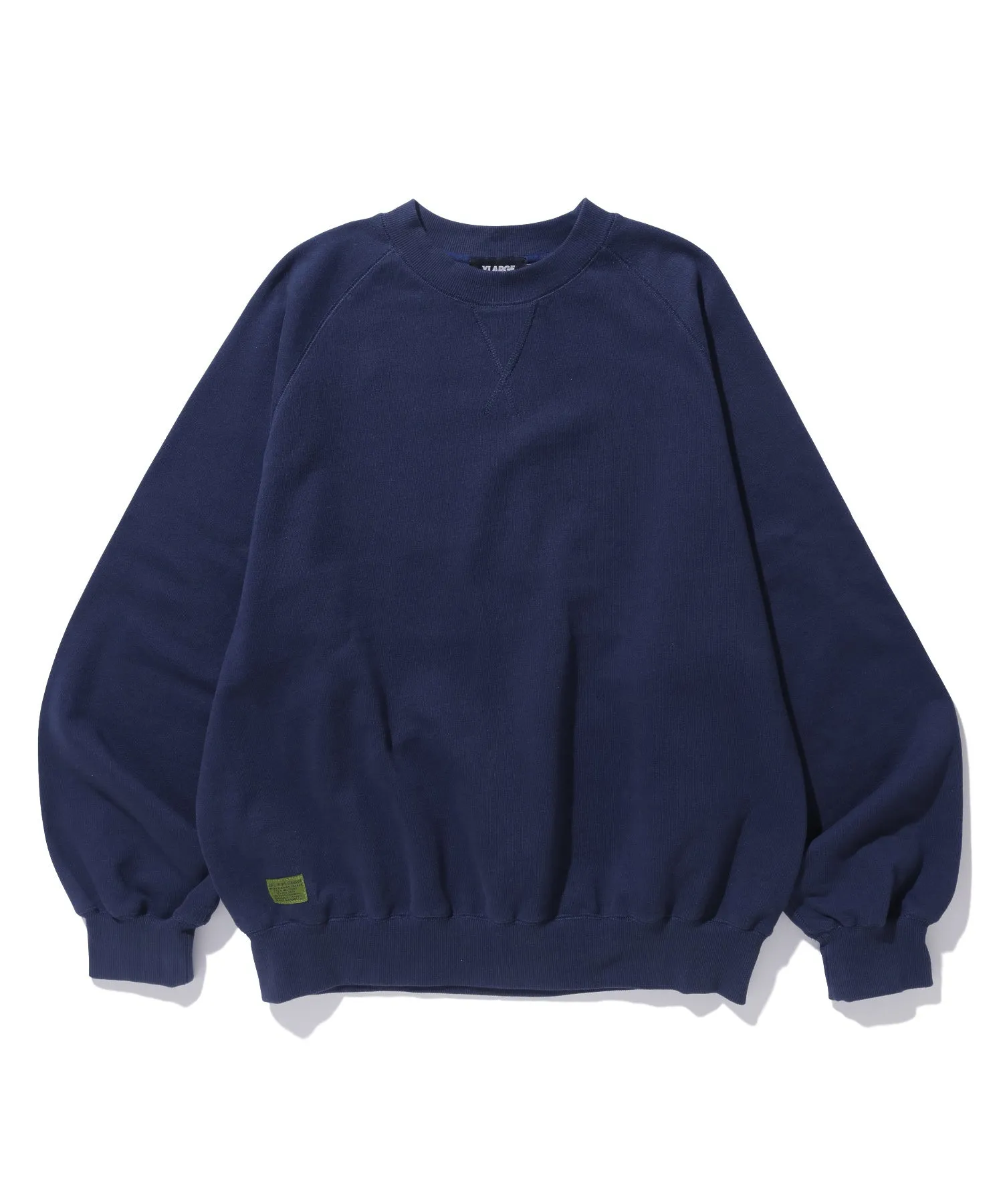 MILITARY RAGLAN CREWNECK SWEATSHIRT