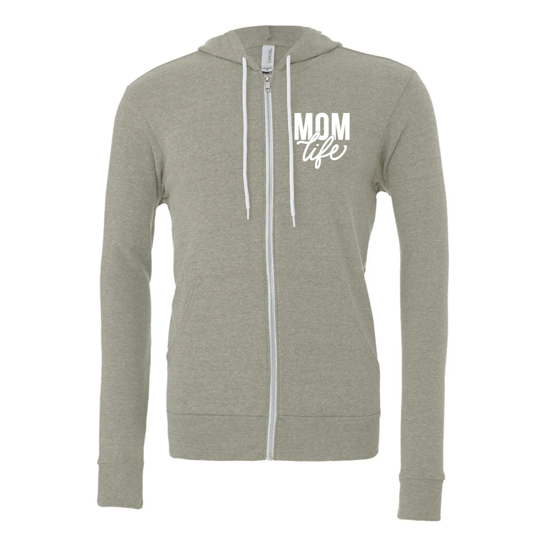 Mom Life Zip Up Hoodie