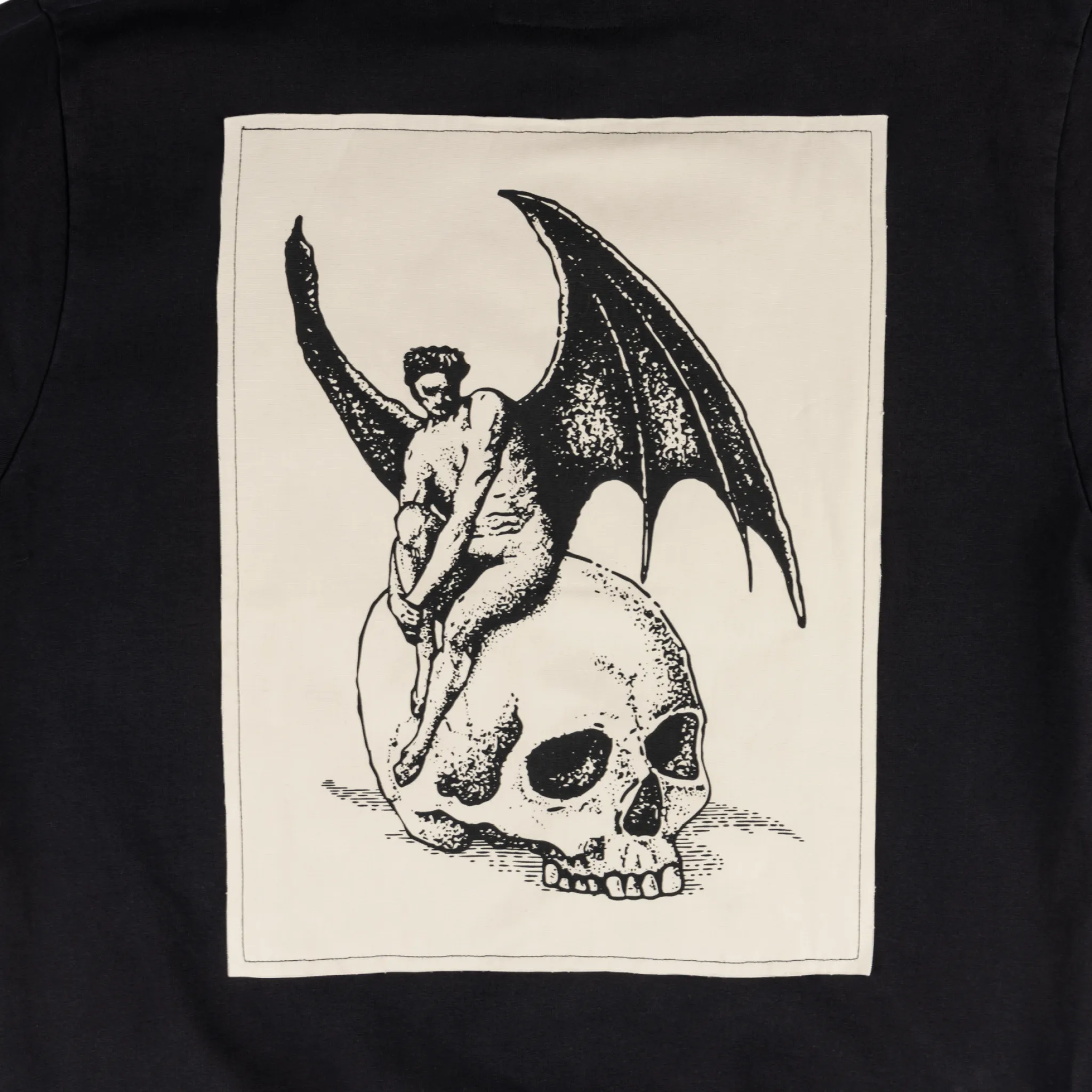 Nephilim Pigment-Dyed Zip Hoodie w/Back Patch