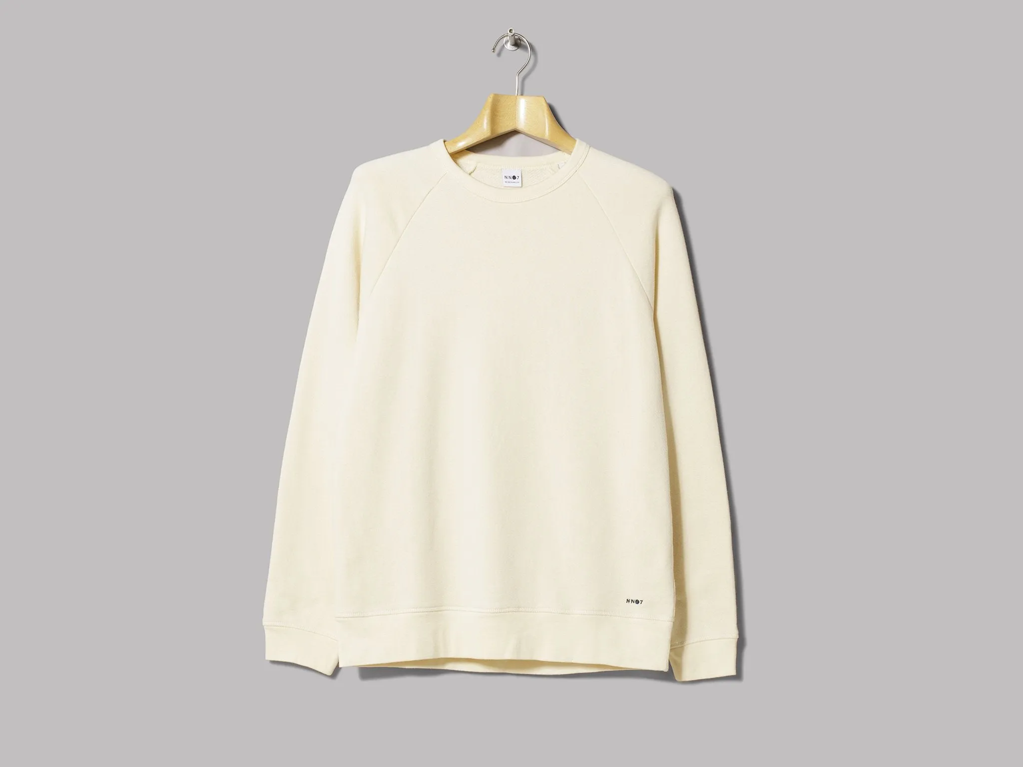 NN07 Robin Crew Neck Jumper (Yellow Pastel)