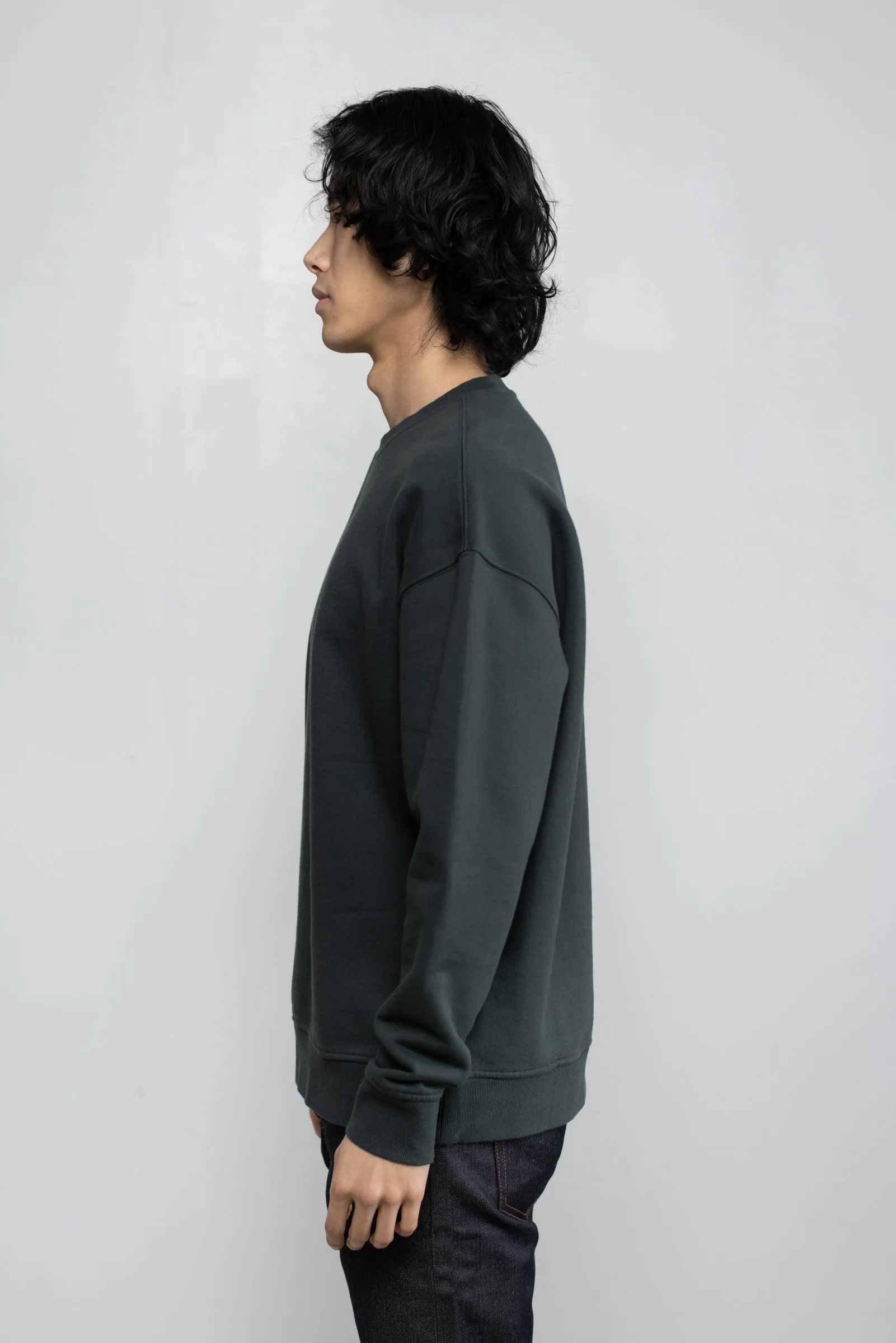 NS2174-4 Cotton Fleece Sweatshirt in Hunter Green