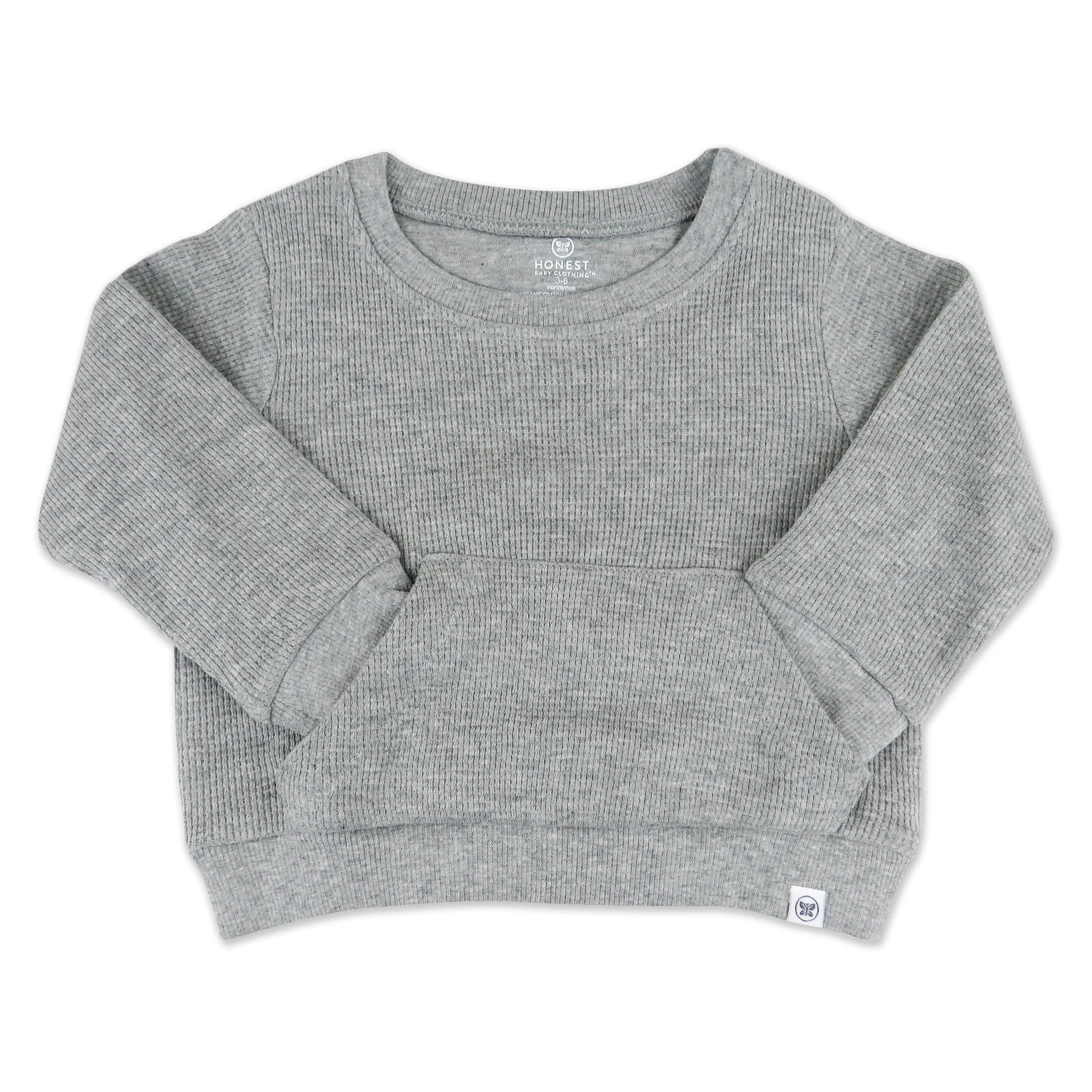 Organic Cotton Comfy Crew Sweatshirt