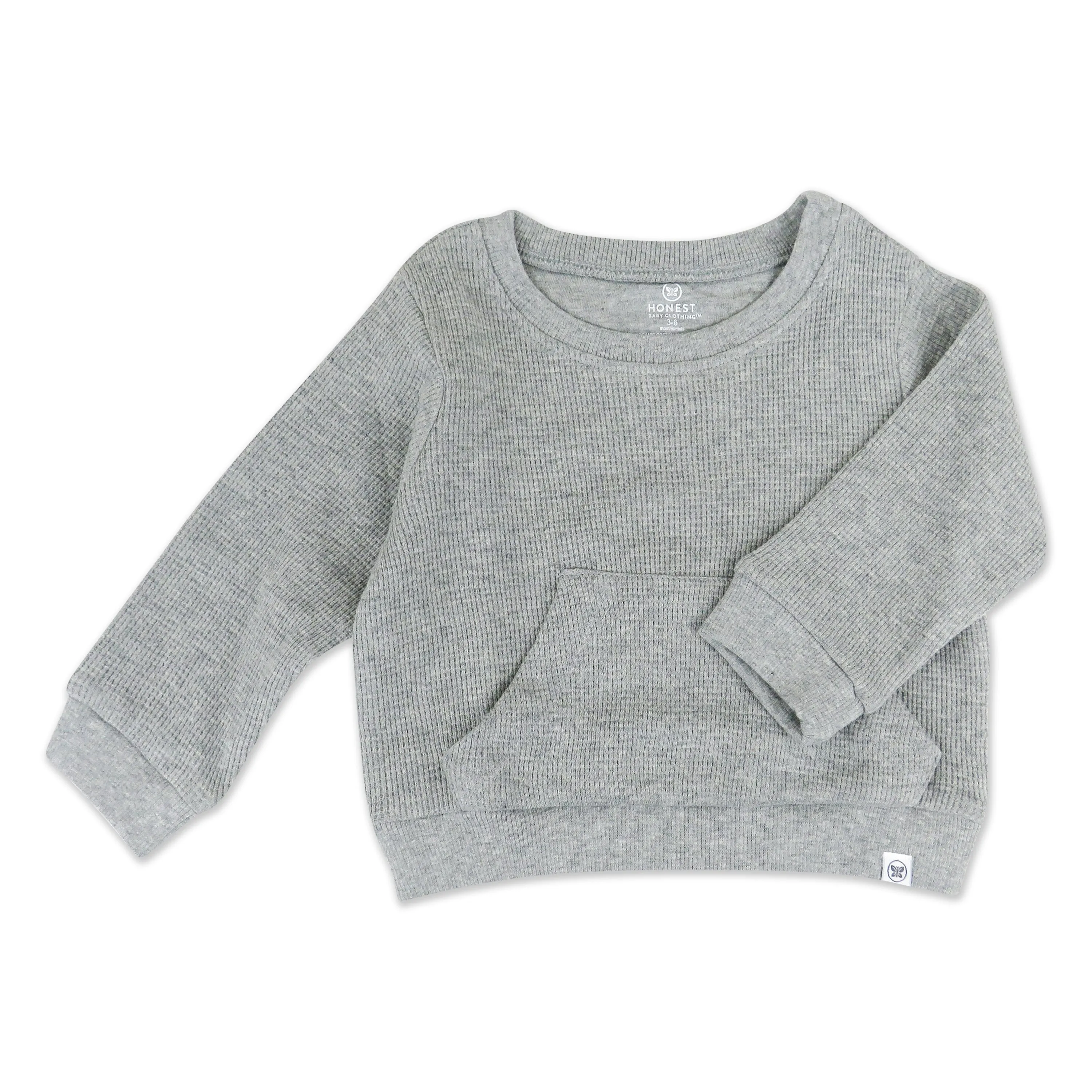 Organic Cotton Comfy Crew Sweatshirt