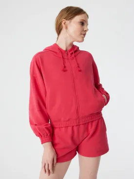 Organic Cotton Terry Full Zip Sweatshirt