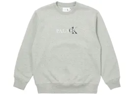 Palace x Calvin Klein Sweatshirt (Light Grey)