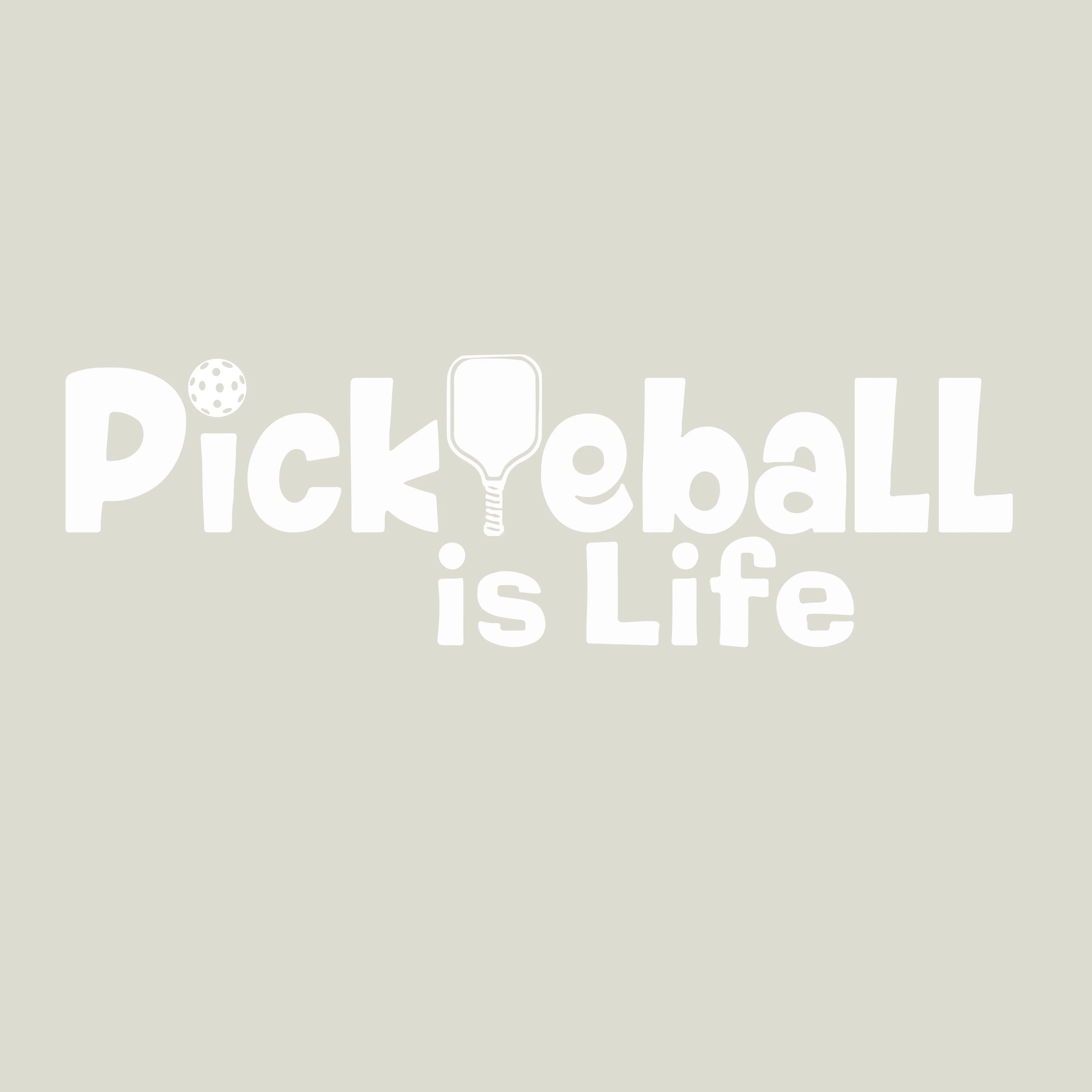 Pickleball Is Life | Women’s Fitted Hoodie Pickleball Sweatshirt | 50% Cotton 50% Poly Fleece