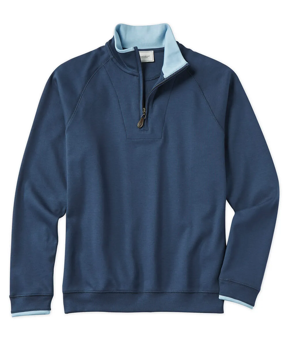 Pima Knit Half-Zip Pullover