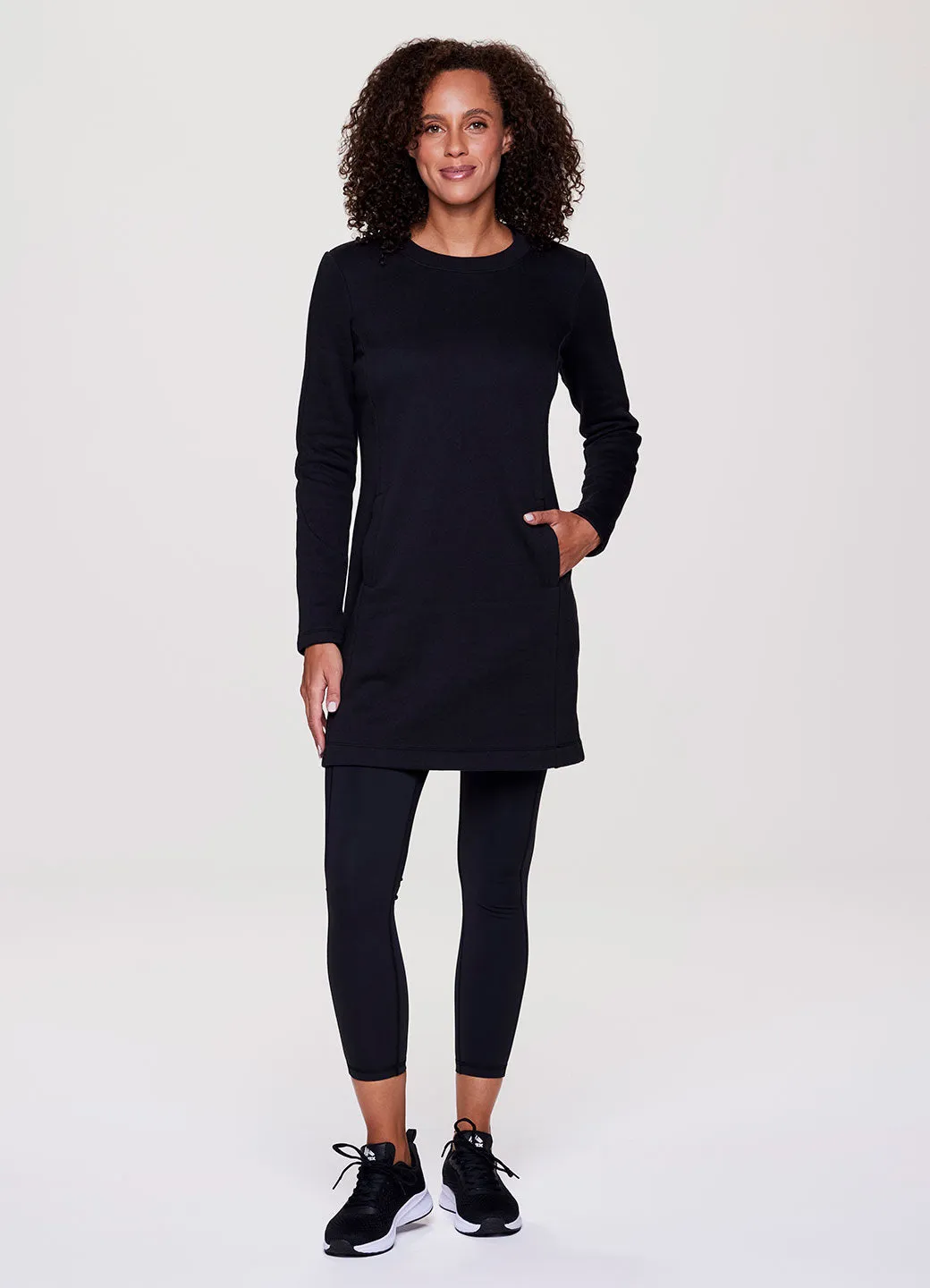 Prime Fleece Crewneck Dress