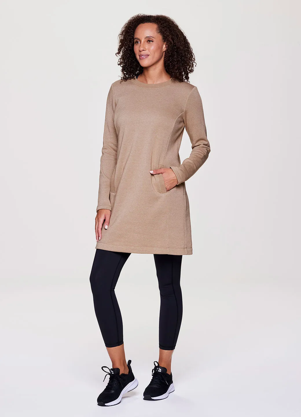 Prime Fleece Crewneck Dress