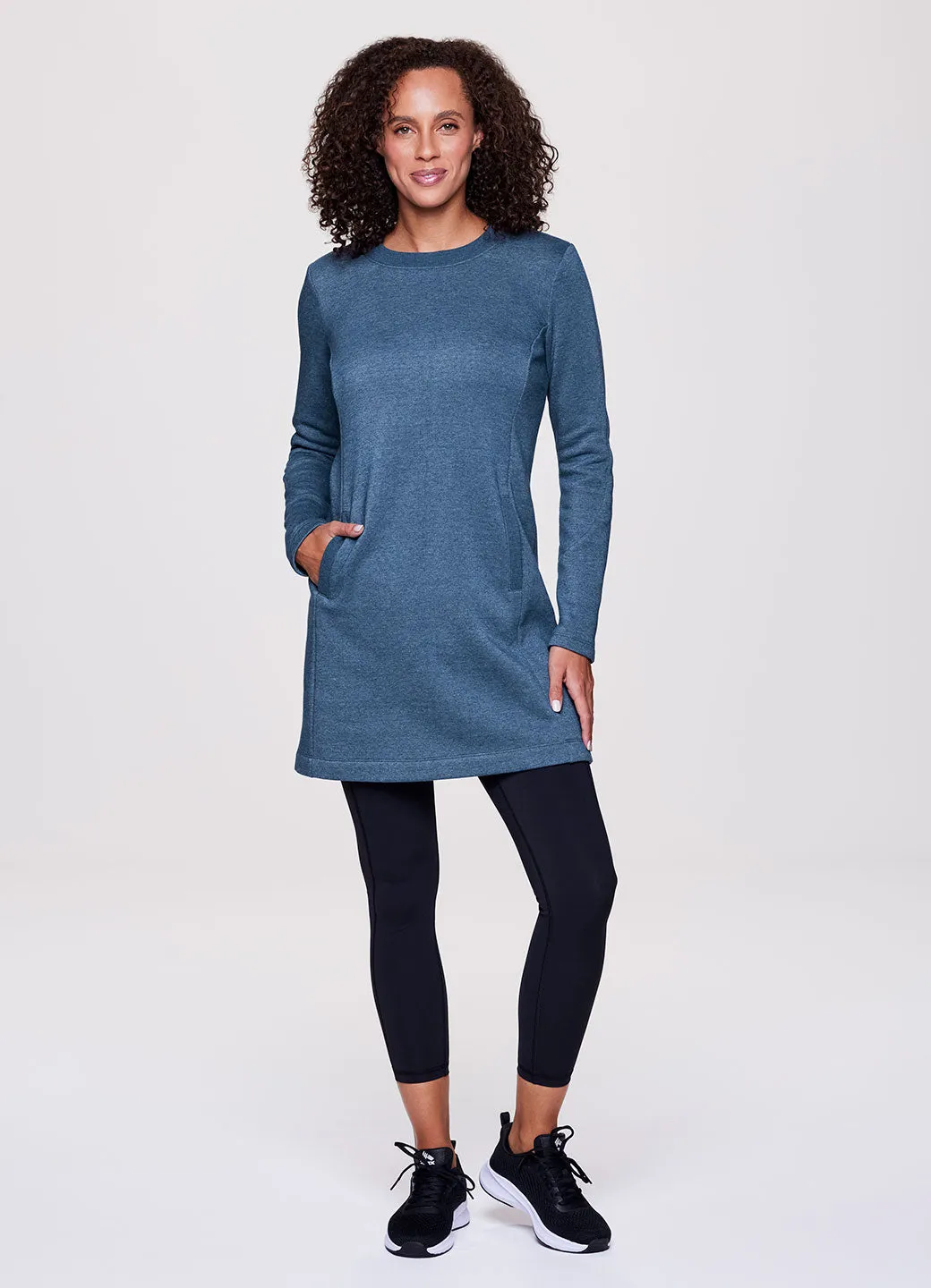 Prime Fleece Crewneck Dress