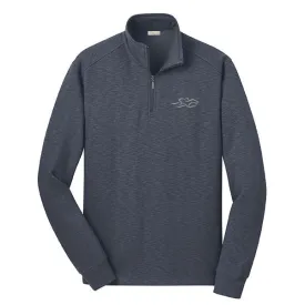 Qtr Zip Sophisticated Sweatshirt - Gray