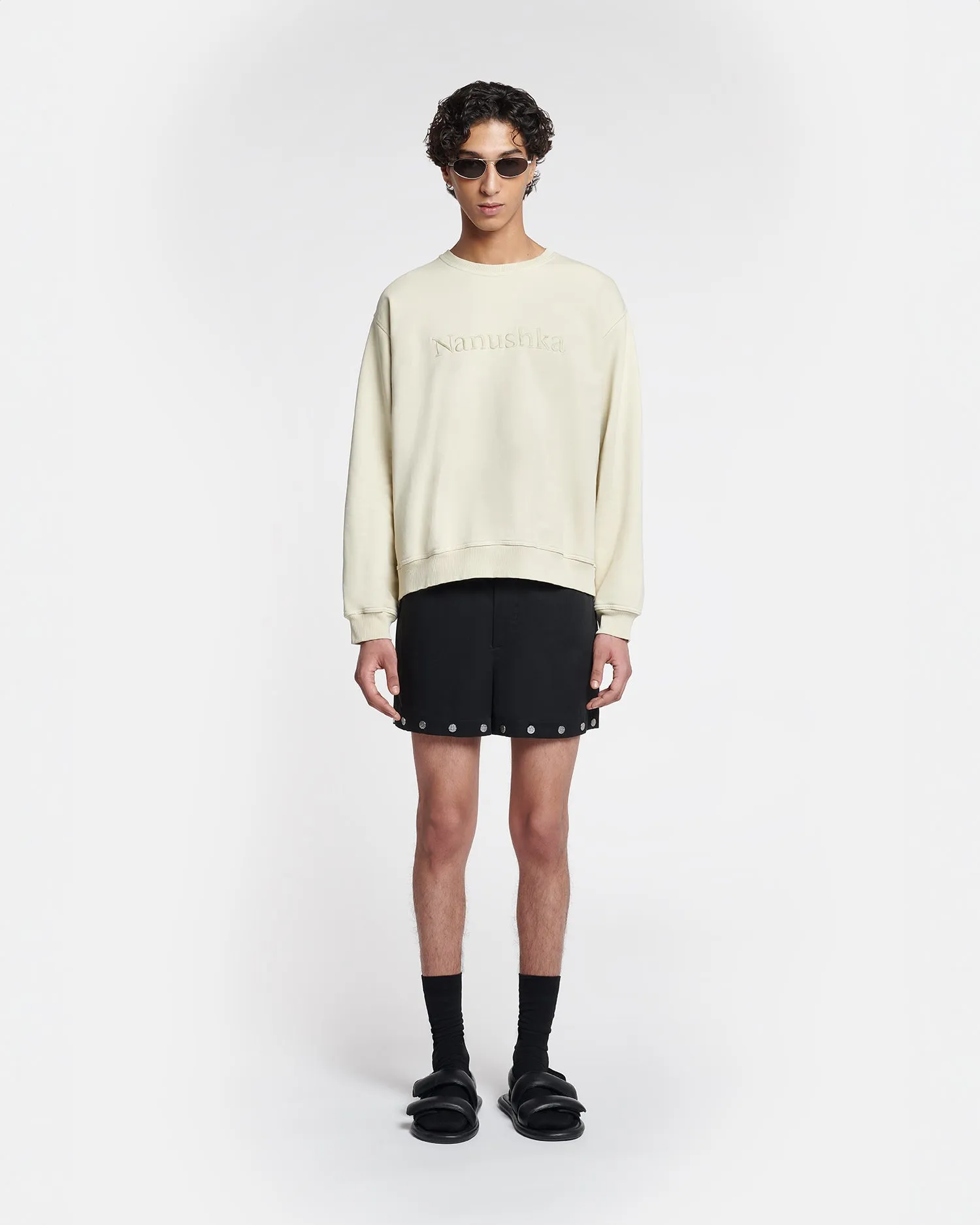 Remy - Cotton-Fleece Sweatshirt  - Shell