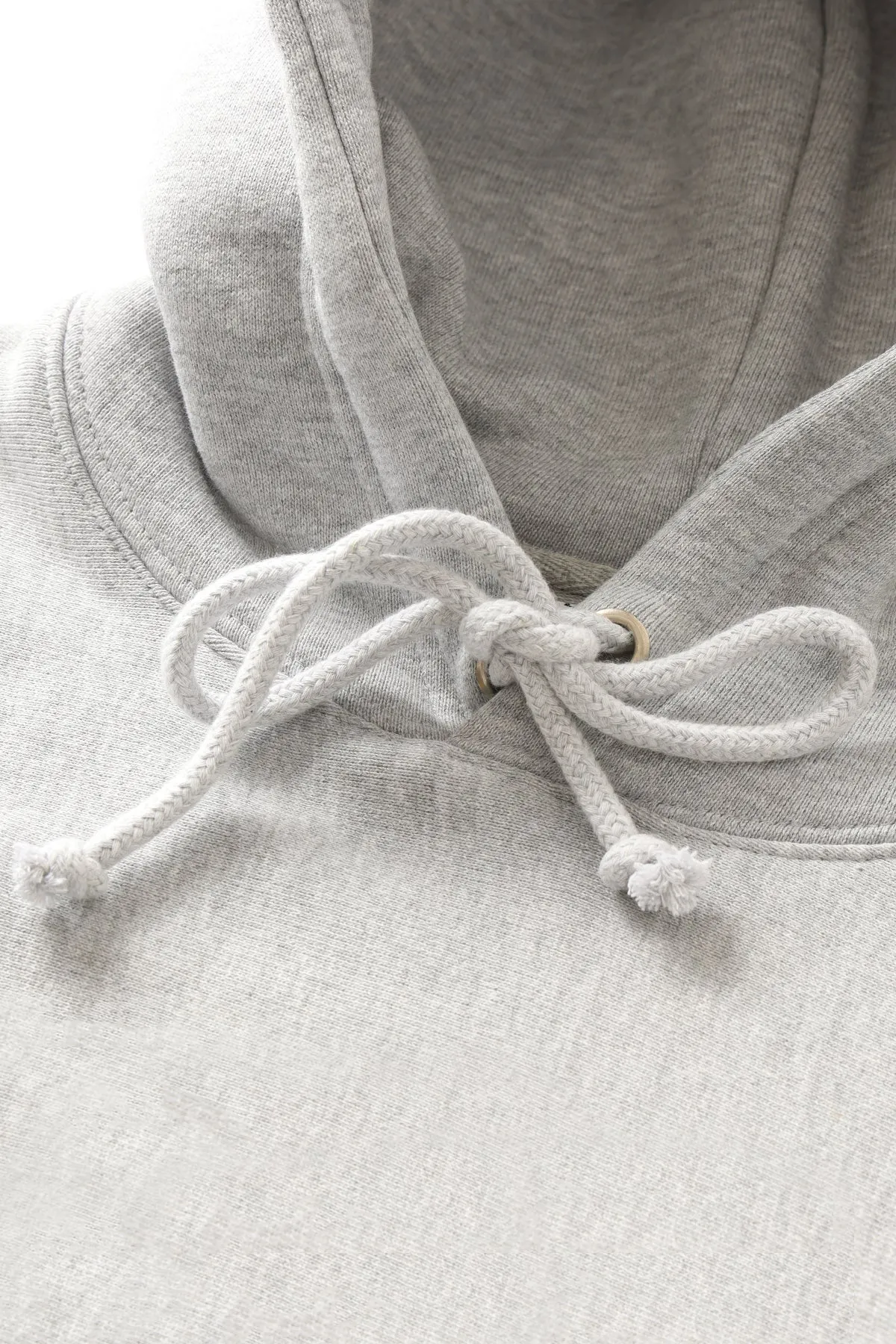 Service Works Marl Grey Arch Logo Hoodie Sweatshirt