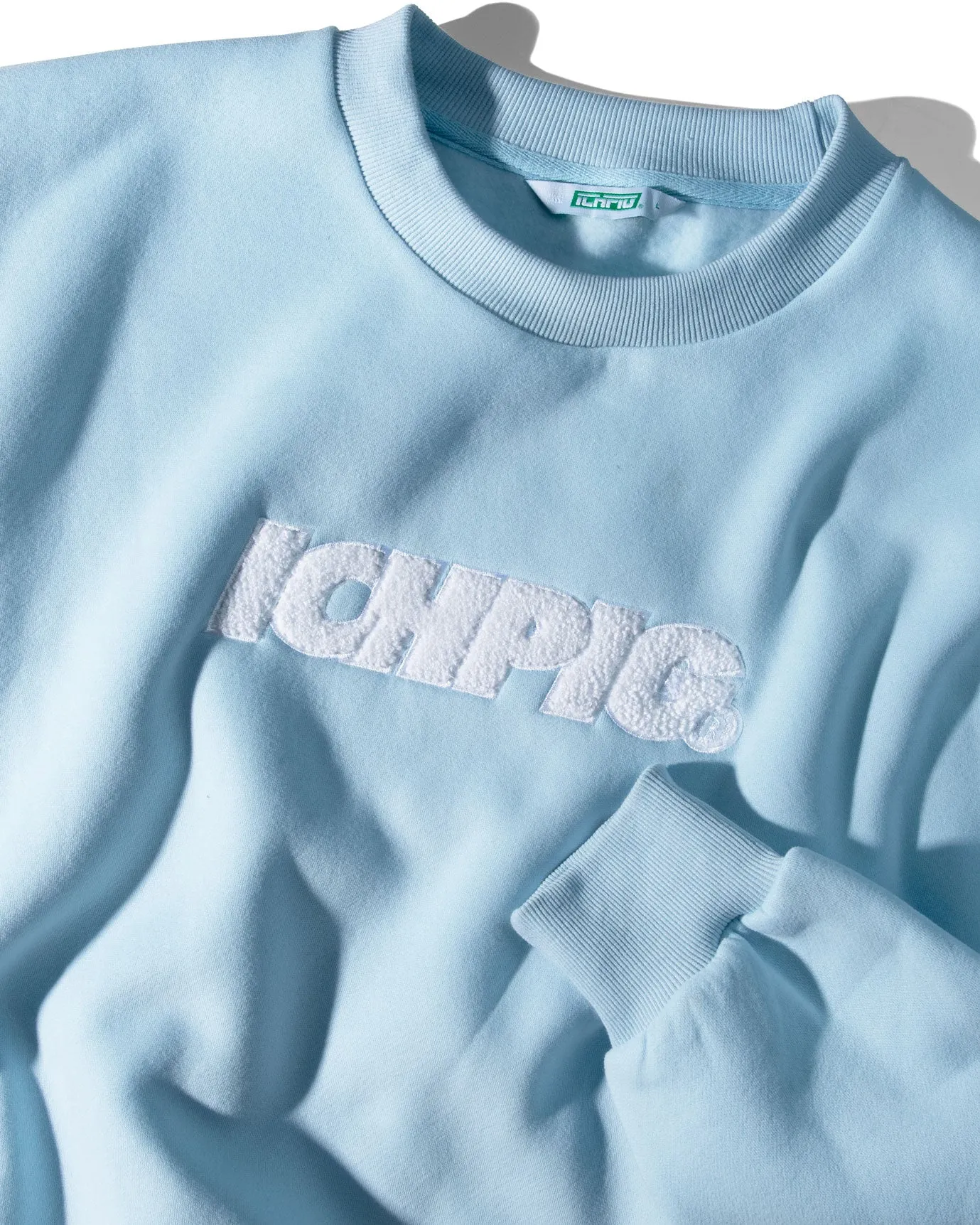 Sprinters Chenille Crew - Ice / White