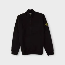 Stone Island 63420 Q-zip Sweatshirt I Sort