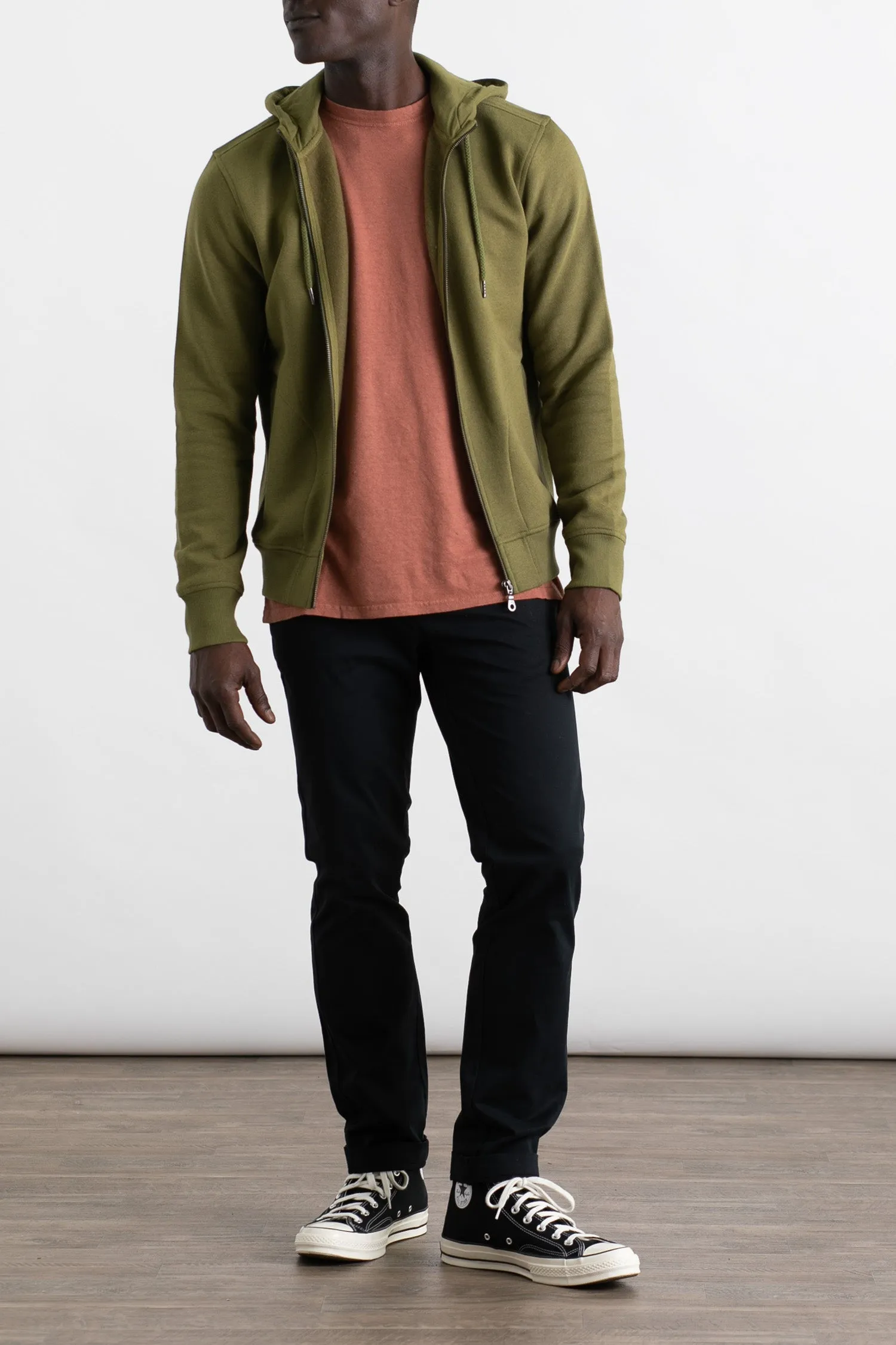 Strand Hoodie / Olive