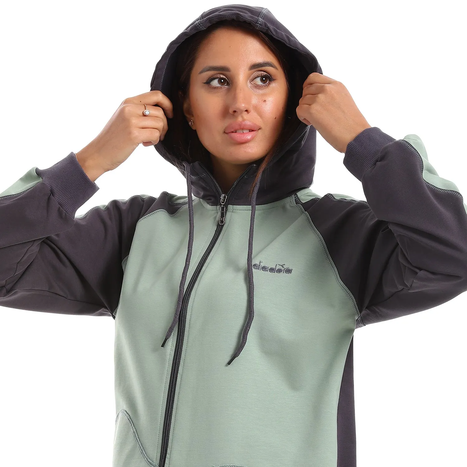 Summer Milton Zipped Women Sweatshirt